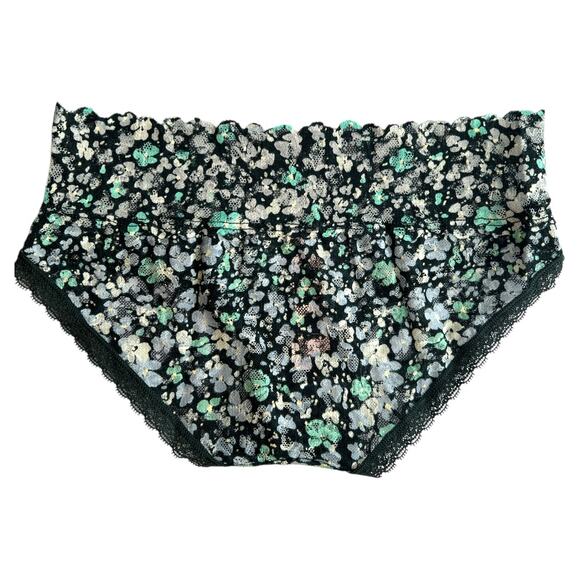 LOT 3 VICTORIA'S SECRET Floral Lace Hip hugger Panty w/ Tags, XS - Picture 4 of 9